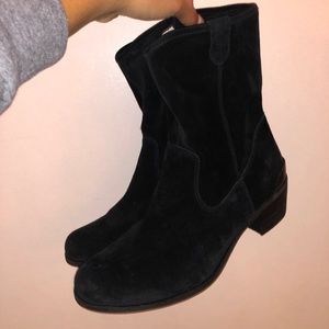 Black Suede UGG Boots 🖤